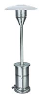 Living Accents Freestanding Propane 48000 BTU Stainless Steel Patio Heater