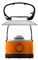 Nebo Lumore Series LUM-LTN-0010 Camping Lantern, AA Battery, LED Lamp, 50 Lumens, 120 hr Max Runtime, Black/Orange