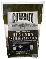 Cowboy 51112T Smoking Chip, 12 in L, Wood, 180 cu-in, Pack of 6