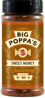 Big Poppas OW86400-C BBQ Rub, Sweet Money Flavor, 14 oz Shaker