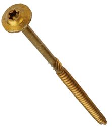 GRK Fasteners RSS 10231 Structural Screw, 5/16 in Thread, 5-1/8 in L, Washer Head, Star Drive, Steel, 300 BX 