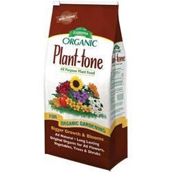 Espoma Plant-tone PT8 Organic Plant Food, 8 lb, Granular, 5-3-3 N-P-K Ratio 