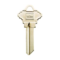 Hy-Ko 11010SC4 Key Blank, Brass, Nickel, For: Schlage Cabinet, House Locks and Padlocks, Pack of 10 