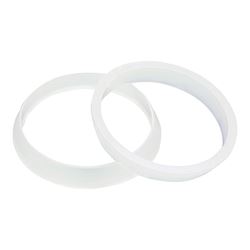 Plumb Pak PP855-19 Faucet Washer, 1-1/2 in, Polyethylene, For: Kitchen and Bath Fixtures, Pack of 5 