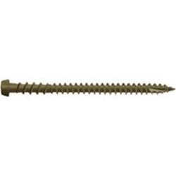 Camo 0349354 Deck Screw, #10 Thread, 2-1/2 in L, Star Drive, Type 99 Double-Slash Point, Carbon Steel, ProTech-Coated, 350/PK 