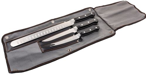 Oklahoma Joe's 5789579R04 Blacksmith Knife Set, Full-Tang Handle  4 Pack