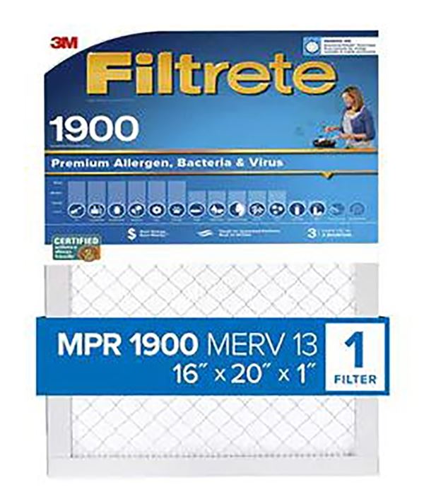 Filtrete Ultimate Allergen Reduction Filter UA00-4, 16 in x 20 in x 1 in  4 Pack