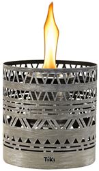 Lamplight 1118049 Boho Table Torch Lantern, 3 hr Burn Time, Metal 