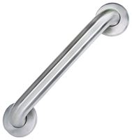 Boston Harbor SG01-01&0112 Grab Bar, 12 in L Bar, Stainless Steel, Wall Mounted Mounting