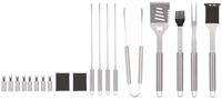Omaha BBQ Grill Set, Steel, Stainless Steel 