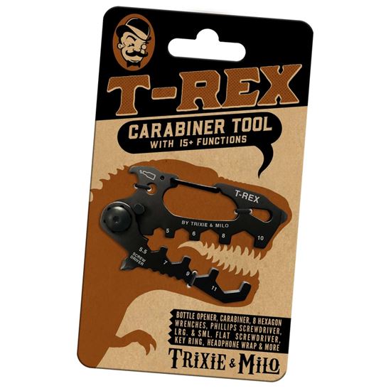 Trixie & Milo T-Rex Carabiner Multi-Tool 1 pc - VSHE2004676