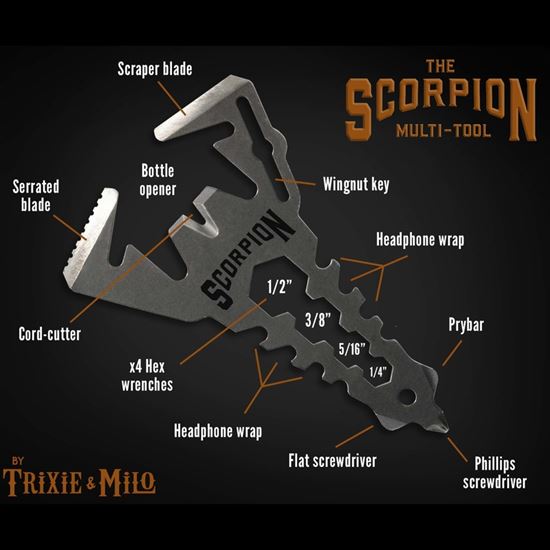 Trixie & Milo Scorpion Multi-Tool 1 pk - VSHE2004677