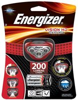 Energizer HDB32E Vision HD Headlight, AAA Battery, LED Lamp, 300 Lumens, 55 m Beam Distance, 4 hr Run Time