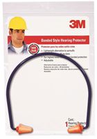 3M TEKK Protection 90537-80025T Banded Hearing Protector, 28 dB NRR 