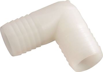 ELBOW NYLON BARB 1/2 IN, Pack of 5 