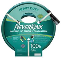 Neverkink 8617-100 Heavy-Duty Garden Hose, 5/8 in, 100 ft L 
