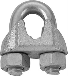 Campbell Chain T7670419 Glv Wire Rope Clip1/8 