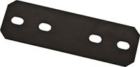 National Hardware N351-453 Mending Plate, 9-1/2 in L, 3 in W, Low Carbon Steel, Powder-Coated, Carriage Bolt Mounting 