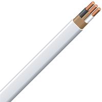 Romex 14/2NM-WGX25 Building Wire, 14 AWG Wire, 2 -Conductor, 25 ft L, Copper Conductor, PVC Insulation