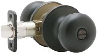 Dexter J Series J40V STR 716 Privacy Lockset, Stratus Design, Knob Handle, Aged Bronze, Metal, Turnbutton  