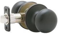 Dexter J Series J10V STR 716 Passage Knob, Metal, Aged Bronze, 2-3/8, 2-3/4 in Backset, 1-3/8 to 1-3/4 in Thick Door 
