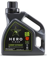 HERO CLEAN 704400401 Laundry Detergent, 50 oz, Liquid, Juniper  4 Pack