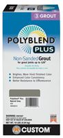 CUSTOM Polyblend PBPG0910 Non-Sanded Grout, Solid Powder, Characteristic, Natural Gray, 10 lb Box