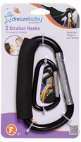 Dreambaby EZY-Fit Series L260 Stroller Hook, Jumbo, For: Strollers, Shopping Carts, Wheelchairs, Walkers or More