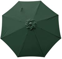 Seasonal Trends 59598 Market Umbrella, 94.49 in H, 106.3 in W Canopy, 106.3 in L Canopy, Octagonal Canopy