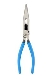 CHANNELLOCK E Series E318 Plier with Cutter, 7.81 in OAL, 0.091 in Hard Wire, 0.162 in Soft Wire Cutting Capacity