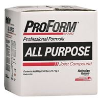 Proform 50002489 All Purpose Joint Compound, Paste, Gray, 48 lb Carton 