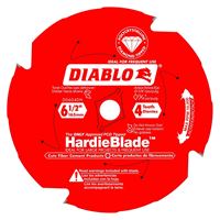 Diablo D0604DHA Circular Saw Blade, 6-1/2 in Dia, 5/8 in Arbor, 4-Teeth
