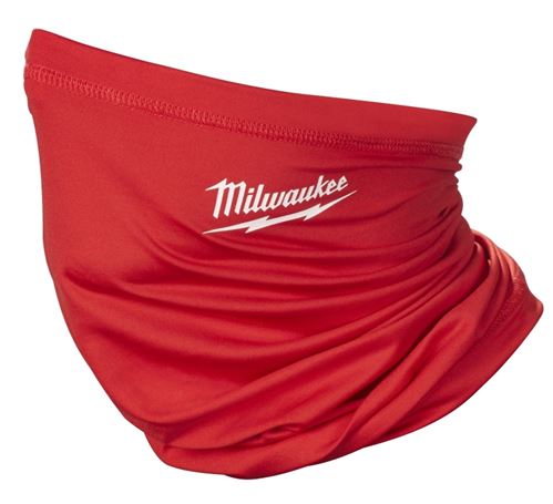 Milwaukee 423R Neck Gaiter, Multi-Functional, Men's, One-Size, Polyester/Spandex, Red