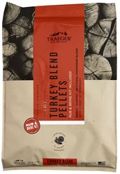 Traeger PEL351 Turkey Blend Pellet, Hardwood, 18.9 lb Bag