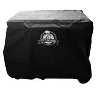 PIT BOSS PBGCB0757AD30872 Griddle Cover, 40 in W, 25 in D, 34 in H, Polyester/PVC, Black