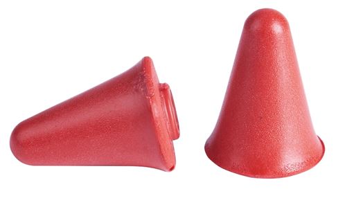 Milwaukee 48-73-3206 Replacement Ear Plugs, 25 dB NRR, Tapered, One-Size Ear Plug, Foam Ear Plug, Red Ear Plug