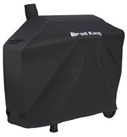 Broil King 67065 Premium Grill Cover, 55 in W, 24 in D, 45 in H, Polyester Fabric/PVC, Black 