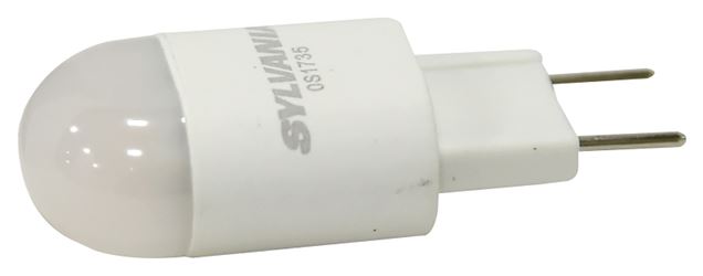 Sylvania 74662 Ultra LED Bulb, Specialty, T6 Lamp, 20 W Equivalent, G8.5 Lamp Base, Frosted, 3000 K Color Temp 
