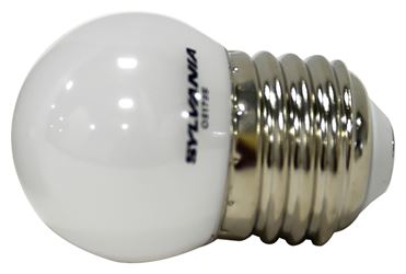 Sylvania 74674 Ultra LED Bulb, Decorative, S11 Lamp, 10 W Equivalent, Candelabra Lamp Base, Frosted, 3000 K Color Temp 6 Pack 