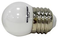 Sylvania 74674 Ultra LED Bulb, Decorative, S11 Lamp, 10 W Equivalent, Candelabra Lamp Base, Clear, 3000 K Color Temp 6 Pack