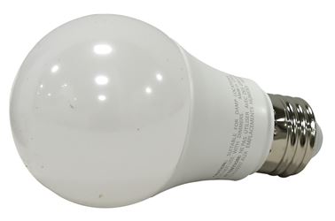 Sylvania 40202 LED Bulb, General Purpose, A19 Lamp, E26 Lamp Base, Frosted, 2700 K Color Temp 