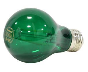 Sylvania 40303 Ultra LED Bulb, General Purpose, A19 Lamp, E26 Lamp Base, Dimmable, Green, Colored Light, Pack of 6 