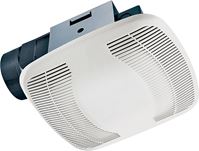 Air King Snap-In Exhaust Fan, 1/2 A, 72 W, 120 VAC, 60 Hz, 3.5 Sones, 2250 rpm, 100 cfm, Polymeric  