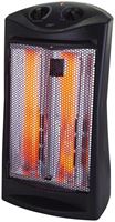 PowerZone BFGF-15D Infrared Quartz Tower Heater, 750/1500 W, Rotary Dial Control 
