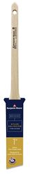 Benjamin Moore U61810-017 Paint Brush, Firm Brush, 2-3/16 in L Bristle, Nylon/Polyester Bristle, Thin Angle Sash Handle