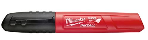 Milwaukee INKZALL Series 48-22-3130 Permanent Marker, 13/64 in Tip, Black  36 Pack