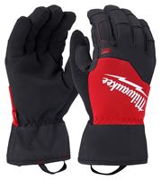 Milwaukee 48-73-0032 Insulated Performance Gloves, Mens, L, 11 in L, Reinforced Thumb, Elasticated Cuff, Black