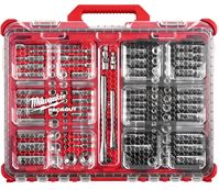 Milwaukee 48-22-9486 Metric/SAE Ratchet and Socket Set, Specifications: 1/4 and 3/8 in Drive