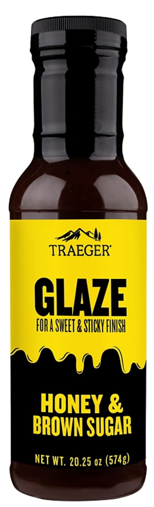 Traeger GLZ001 Barbeque Glaze, Brown Sugar, Honey Flavor, 12 oz Bottle  6 Pack