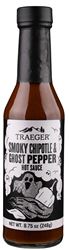 Traeger HOT002 Hot Sauce, Ghost Pepper, Smoky Chipotle Flavor, 8.75 oz Bottle  12 Pack